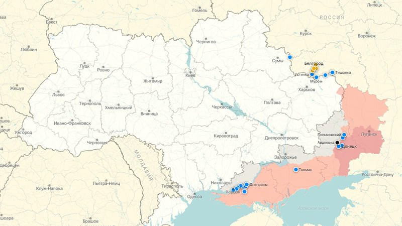Карта СВО на Украине от 14.01.2024, боевые действия сегодня: новости последнего часа