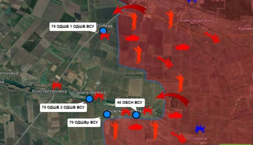 Карта СВО на Украине от 14 января 2024, боевые действия: новости последних часов на сегодня