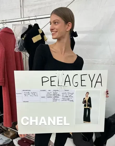 Неделя моды в Париже: 20-летняя звезда Большого театра Пелагея Нецветаева-Долгалёва на показе Miu Miu