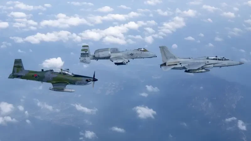 Штурмовики ВВС США A-10 Thunderbolt II приняли участие в последних в своей жизни совместных с ВВС Республик