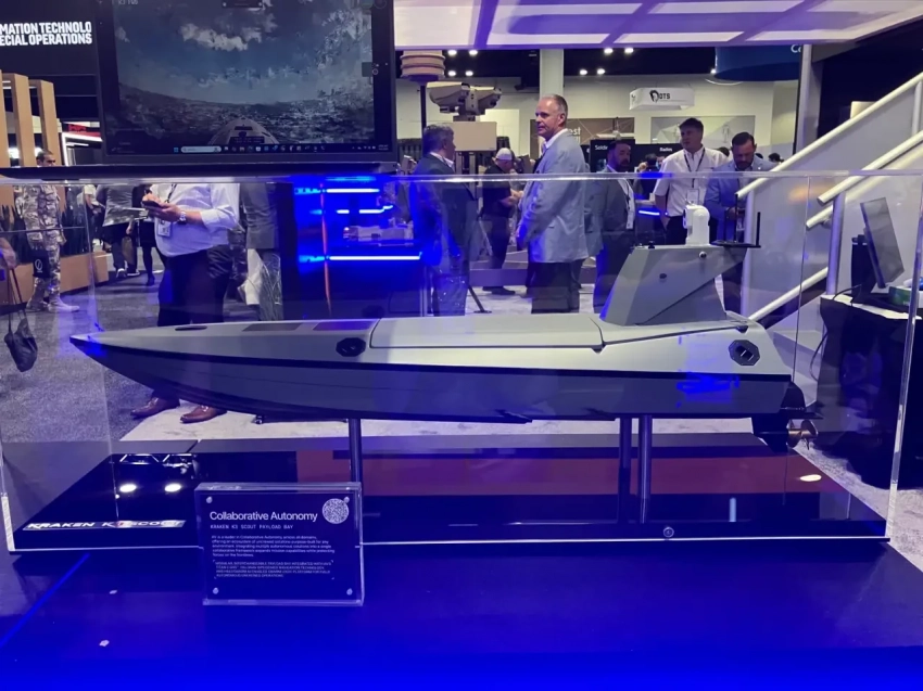 Британский безэкипажный катер K3 Scout Medium