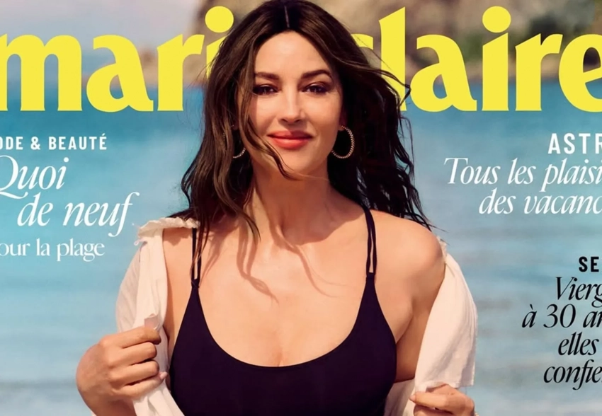 60-летняя Моника Беллуччи снялась в купальнике для обложки глянца