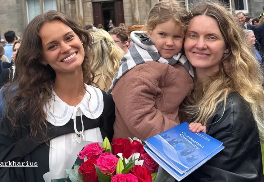 Дочь Екатерины Мухиной окончила университет Шотландии, где учились Кейт Миддлтон и принц Уильям