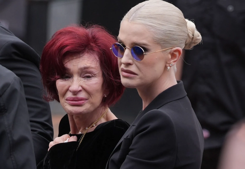 Шэрон и Келли Осборн посетили прощание с Оззи Осборном в Англии