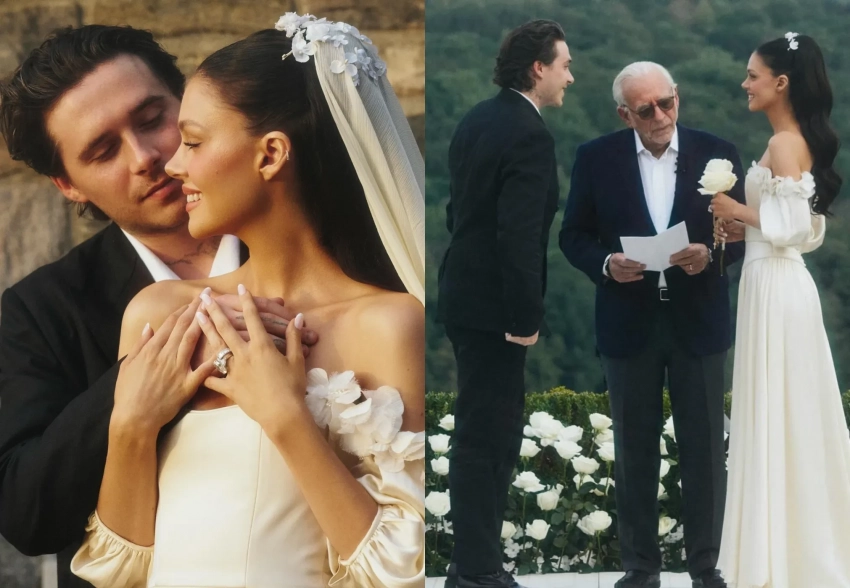 Бруклин Бекхэм и Никола Пельтц сыграли вторую свадьбу — и не пригласили на неё его родителей